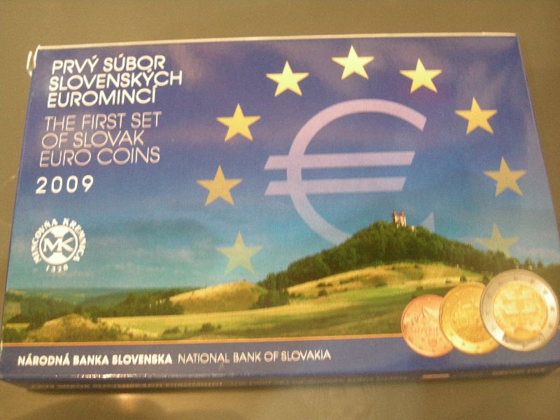 (afbeelding voor) Proofset Slowakije 2009